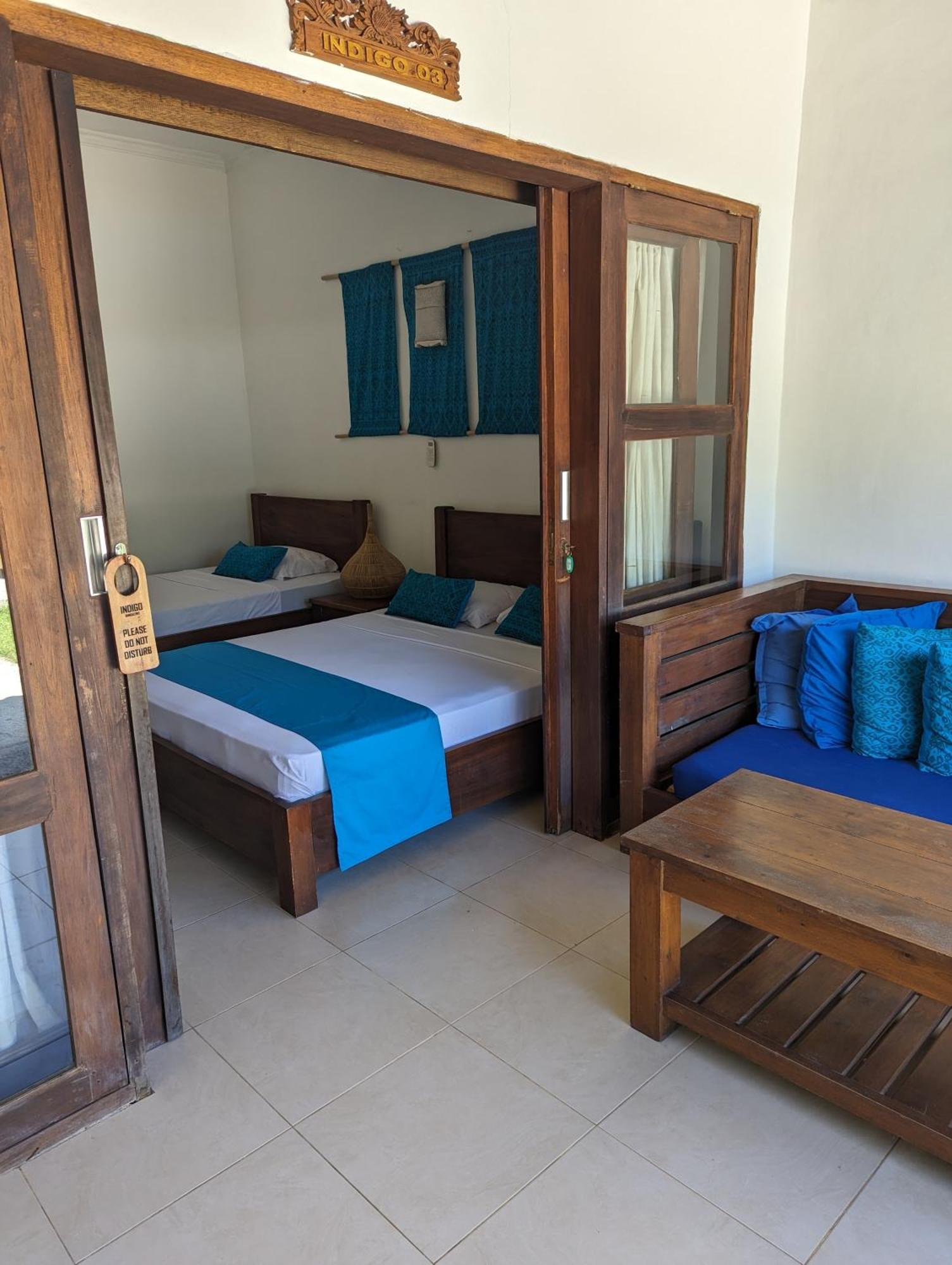 Indigo Bungalows Gili Trawangan Exterior foto